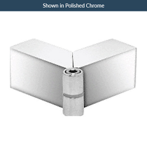 Brushed Nickel 90° to 180° Clip