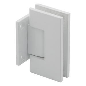 Gloss White Wall Mount with Short Back Plate Maxum Series Hinge