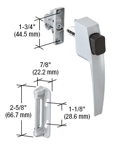 aluminum screen door handles