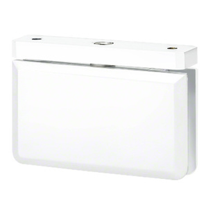 Gloss White Top or Bottom Mount Montreal Series Hinge