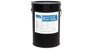 CRL Clear RTV Industrial and Construction Silicone - 48 Gallon Drum