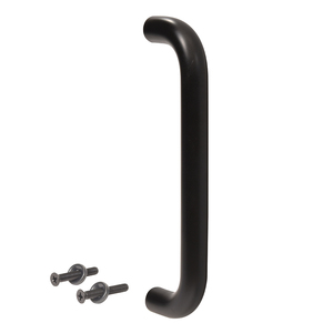 CRL 1" Oil Rubbed Bronze Solid Pull Handle - 10"