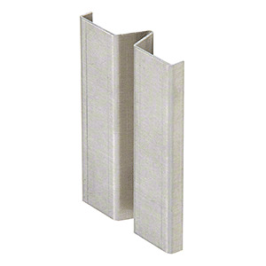 CRL-U.S. Aluminum Vertical Face Cap 3" Splice Sleeve for TW912- 1/Each