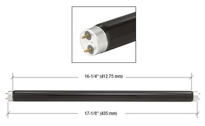 CRL Replacement Bulb for 15 Watt Single Tube UV Curing Lamp