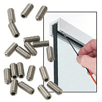 CRL 8-32 x 5/8" Replacement Cap Rail Set Screws