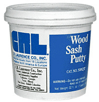CRL Off-White Wood Sash Putty - Quart