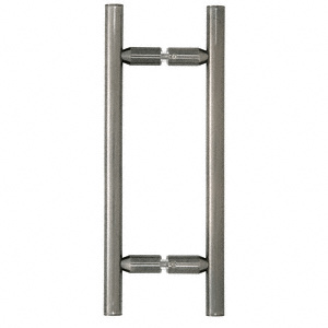 CRL Antique Brushed Nickel 8" Ladder Style Back-to-Back Pull Handles
