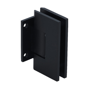 CRL Oil Rubbed Bronze Vienna 074 Series Wall Mount Short Back Plate Hinge