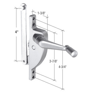 CRL Right Hand Jalousie Window Operator - 4" Link