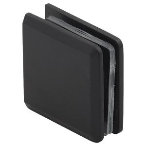 Matte Black Coronado Series Wall Mount Glass Clip