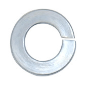 CRL Rondelles frein, 6,3 mm (1/4 po), filetage 20, pour entretoises de 19 mm (3/4 po) de diamètre, zinc