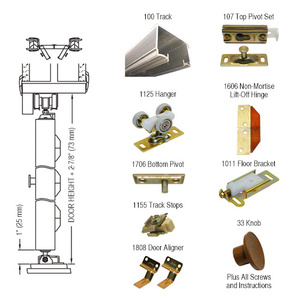 CRL 36" Bi-Fold Hardware 2 Door Set