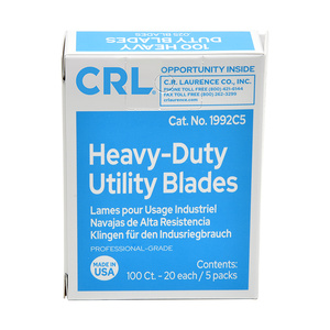 CRL Heavy-Duty Utility Knife Blades - 100/Pk