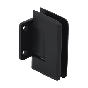 CRL Oil Rubbed Bronze Pinnacle 074 Series Wall Mount Short Back Plate Hinge