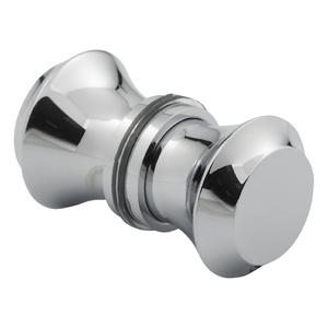 Polished Chrome Flair Series Knob Back-to-Back Set