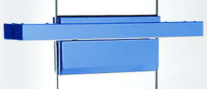CRL Custom Painted Single Floating Header for Overhead Concealed Door Closers - Custom Length