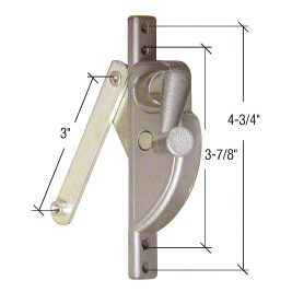 CRL Right Hand Jalousie Operator - 1-1/2" Link with 3" Link Arm