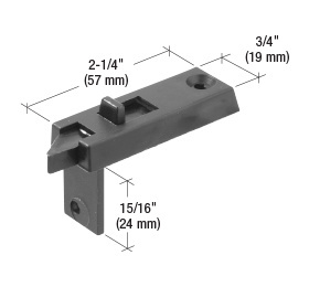 CRL Black Tilt Window Latch for Better Bilt Window