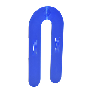 CRL Blue 1/16" x 3" Plastic Interlocking Horseshoe Shims