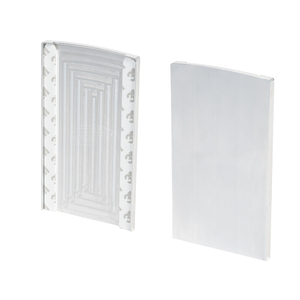CRL TurboFlex Clear Anodized Aluminum End Cap
