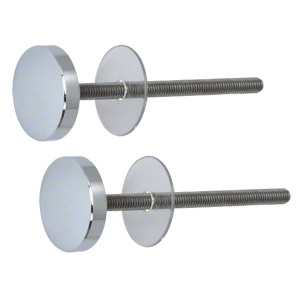 CRL Chrome Cologne Low Profile Stud Replacement Set