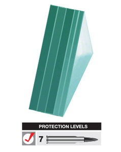 CRL Bullet Resistant Glass Clad Polycarbonate (Protection Levels 1-8)