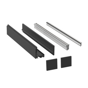 CRL Matte Black Two Piece Channel - 118" Length