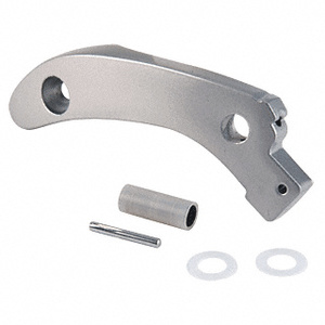 CRL Satin Aluminum Right Side Arm Assembly for 1095 Rim Exit Panic Device