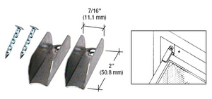 CRL Mill Finish Jiffy Hangers with Nails - Bulk