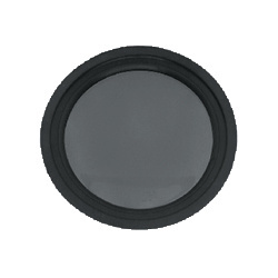 CRL 12" Dark Tinted Round Porthole Window Tinted Tempered Glass for 1/8" or 1-1/2" Wall