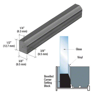 EPDM Rubber Setting Blocks, Silicone Setting Blocks