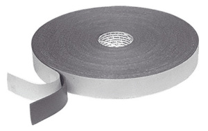 CRL Gray 1/8" x 1-1/2" Single Sided Foam Glazing Tape