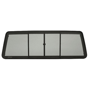 CRL Duo-Vent Four Panel Slider with Solar Glass for 1994-1997 Ford Ranger and Mazda Plus Cabs