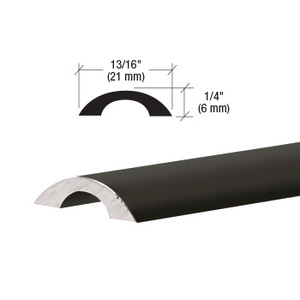 Oil Rubbed Bronze Rounded Style 95" (2.49 m) Stock Length Aluminum Threshold