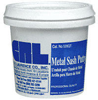 CRL Gray Metal Sash Putty - Quart