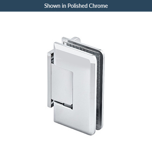 Custom Finish Wall Mount with Offset Back Plate Majestic Series Hinge
