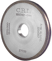 CRL Panther Edger 3/16" Pencil Edge Diamond Wheel