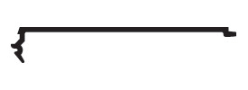 CRL-U.S. Aluminum Head/Sill Insert - 24'-2", Clear Anodized Class 1