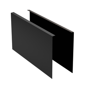 CRL Turboflex Black 120" Cladding for Top Mount Base Shoe