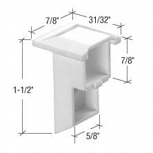 CRL 1-1/2" Nylon Sash Cam