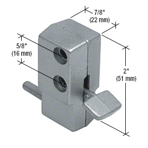 CRL Aluminum "Step-On" Patio Door Lock