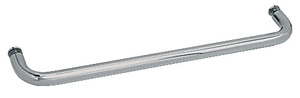 CRL Brushed Nickel 30" BM Series Single-Sided Towel Bar Without Metal Washers