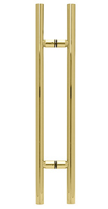 CRL Polished Brass 24" Ladder Style Pull Handle