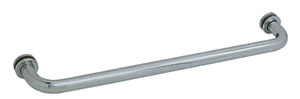 CRL Brushed Nickel 24" BM Series Tubular Single-Sided Towel Bar