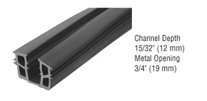 CRL 3/4" Reduction Vinyl for WA175 Adapter Channel