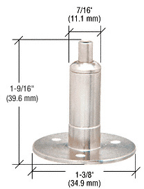 CRL Drill-Thru Shelf Support with Tensioner for 3/8" Cable System