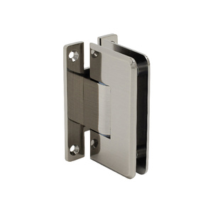 CRL Antique Brushed Nickel Cologne 337 Series Adjustable Wall Mount 'H' Back Plate Hinge