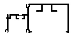 CRL-U.S. Aluminum Horizontal (Thermal) - 24'-2", Clear Anodized Class 1