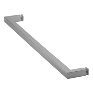 Polished Nickel 24" X 3/4" Square Single-Sided Towel Bar with  Blind Fastner