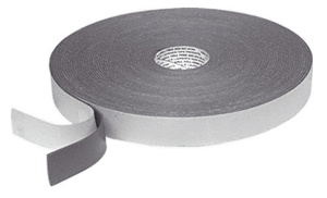 CRL Gray 1/8" x 1" Single Sided Foam Glazing Tape